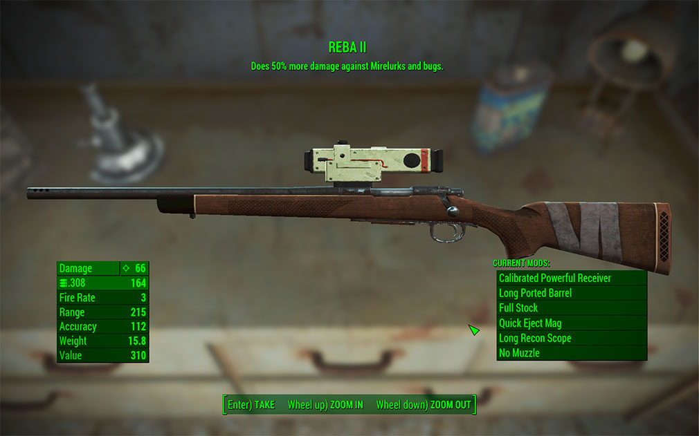 Hunting Rifle Fallout 4 - Reba II